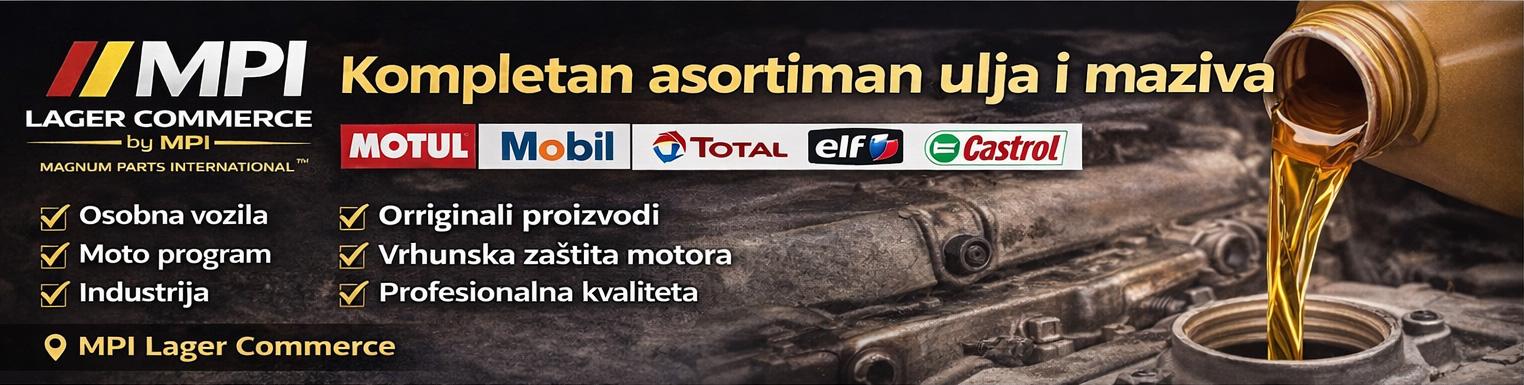 KOMPLETAN ASORTIMAN ULJA I MAZIVA KOMPLETAN ASORTIMAN ULJA I MAZIVA