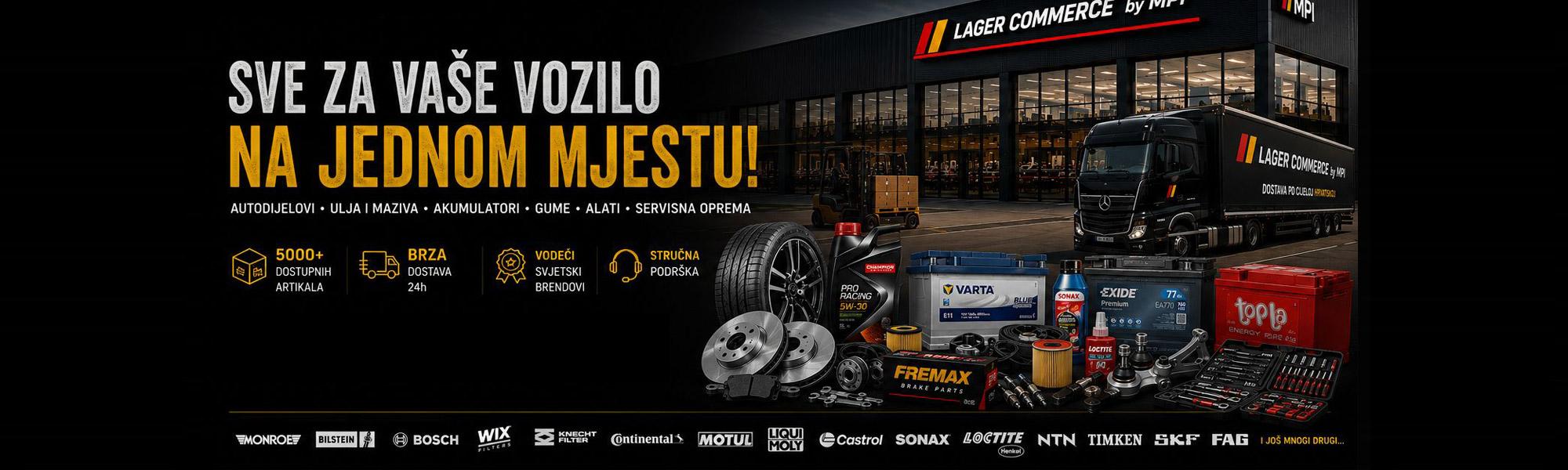 SVE ZA VAŠE VOZILO I INDUSTRIJU NA JEDNOM MJESTU